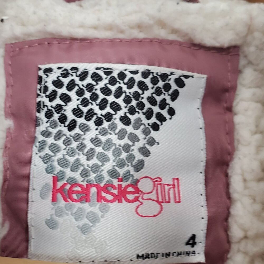 Toddler Girls Winter Jacket Size 4 - Picture 5 of 7